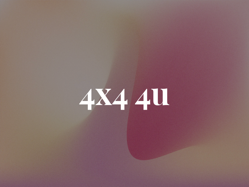 4x4 4u