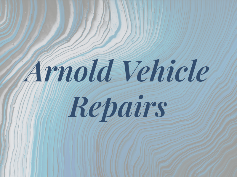 M Arnold Vehicle Repairs