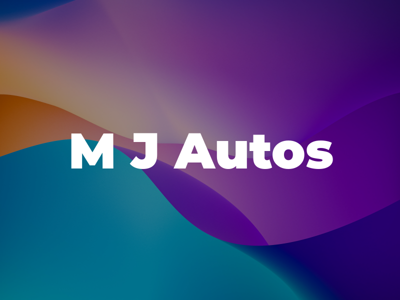 M J Autos