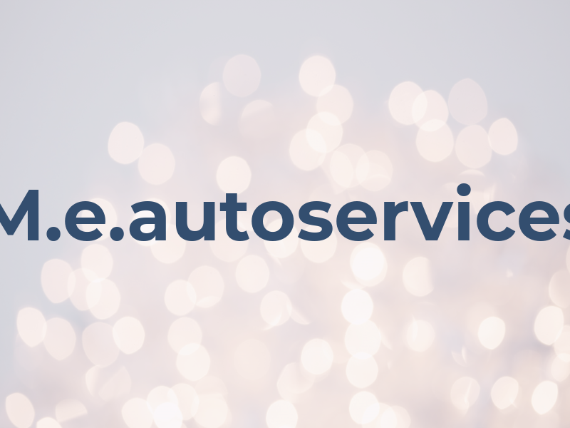 M.e.autoservices