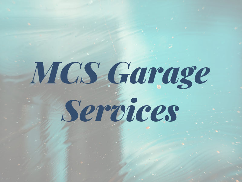 MCS Garage Services