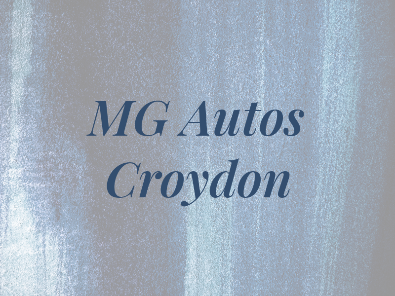 MG Autos Croydon