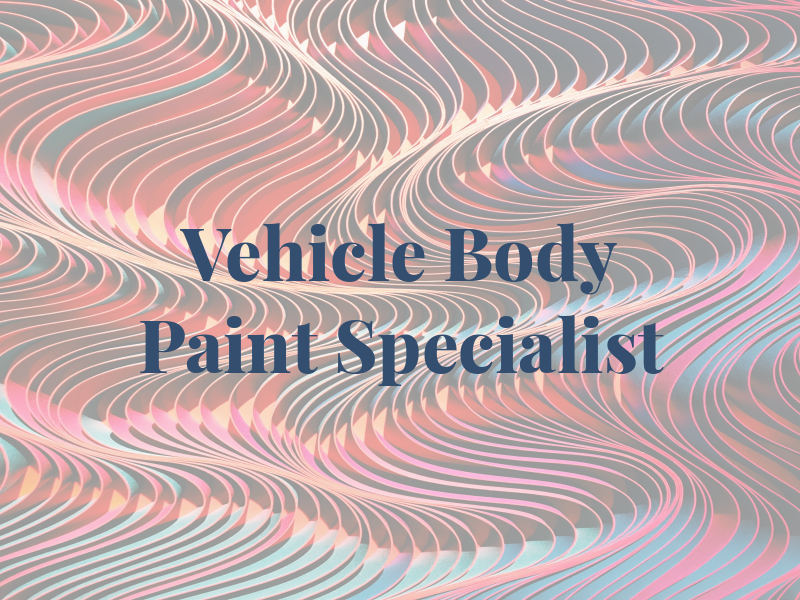 MSO Vehicle Body & Paint Specialist