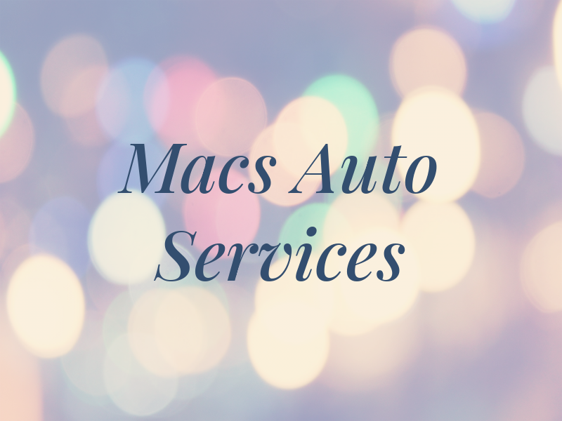Macs Auto Services