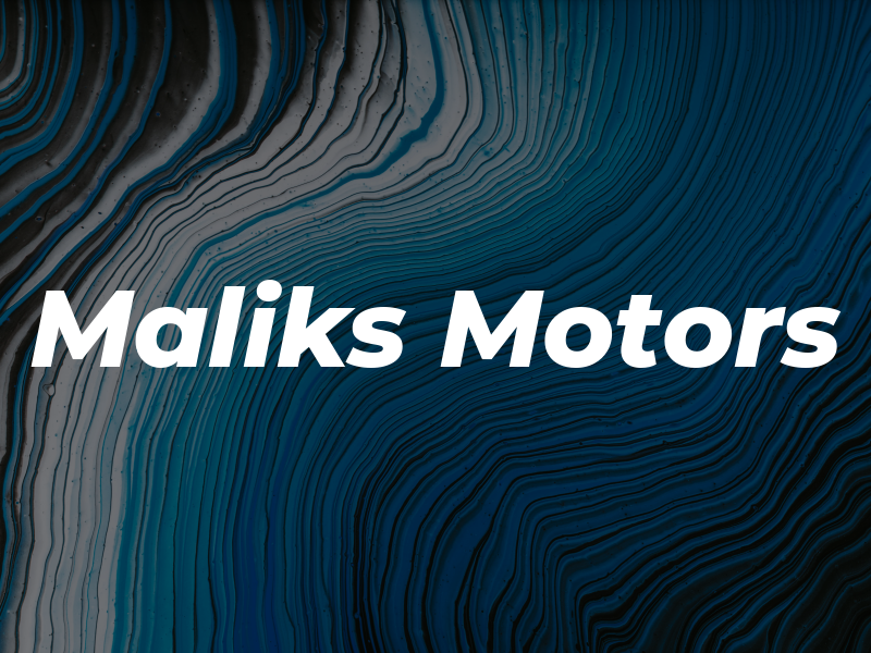 Maliks Motors