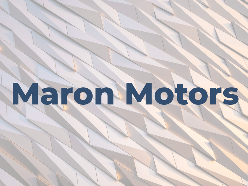 Maron Motors