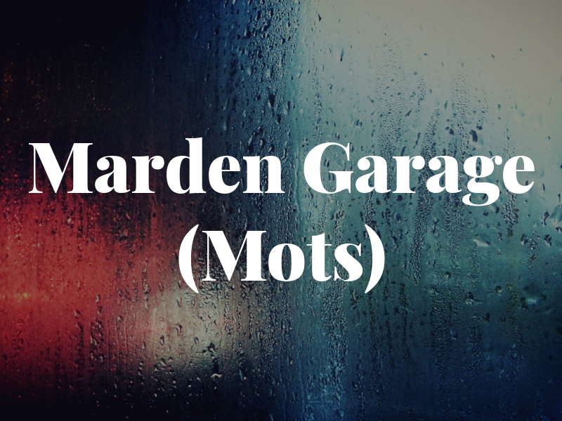 Marden Garage (Mots)