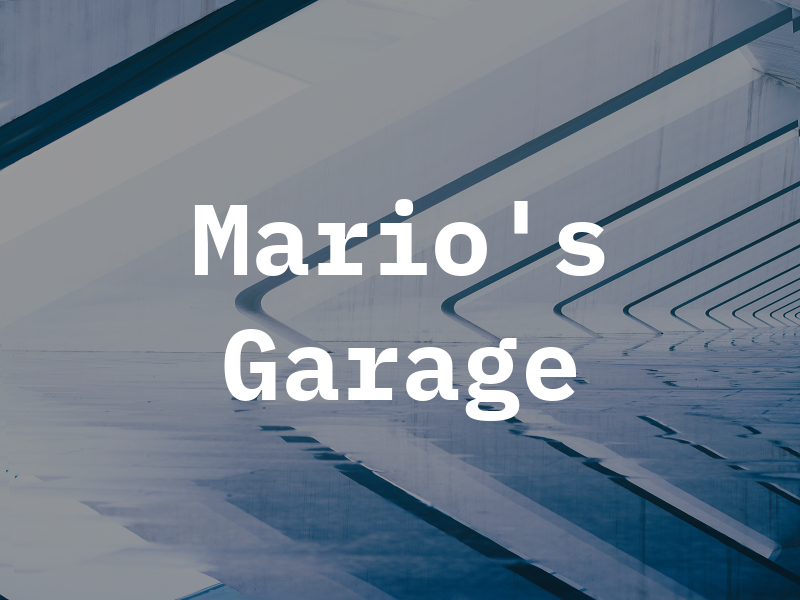 Mario's Garage