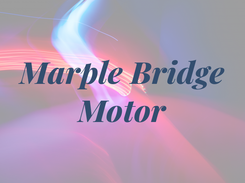 Marple Bridge Motor Co Ltd