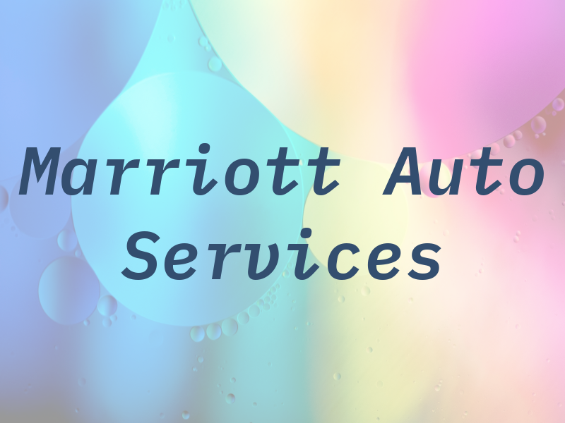Marriott Auto Services