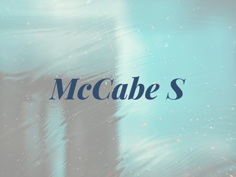 McCabe S