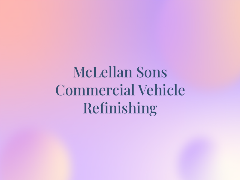 McLellan & Sons Commercial Vehicle Refinishing
