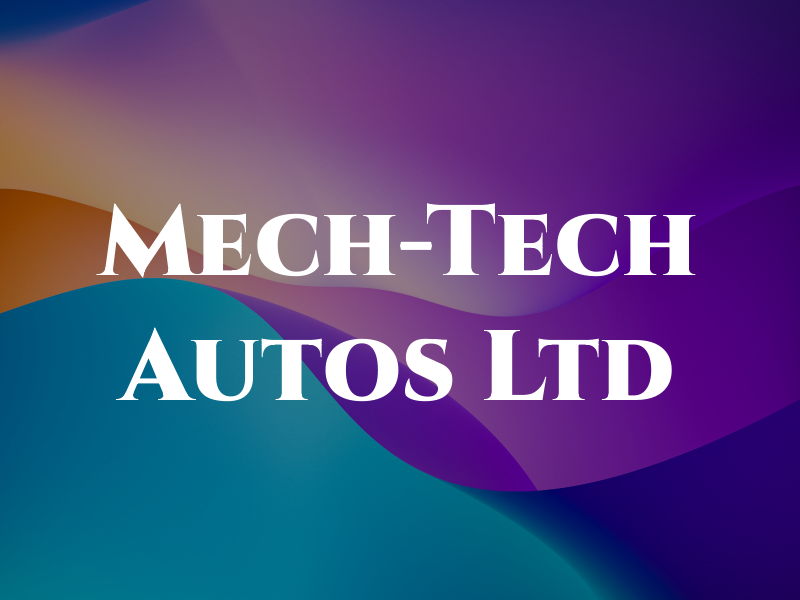 Mech-Tech Autos Ltd