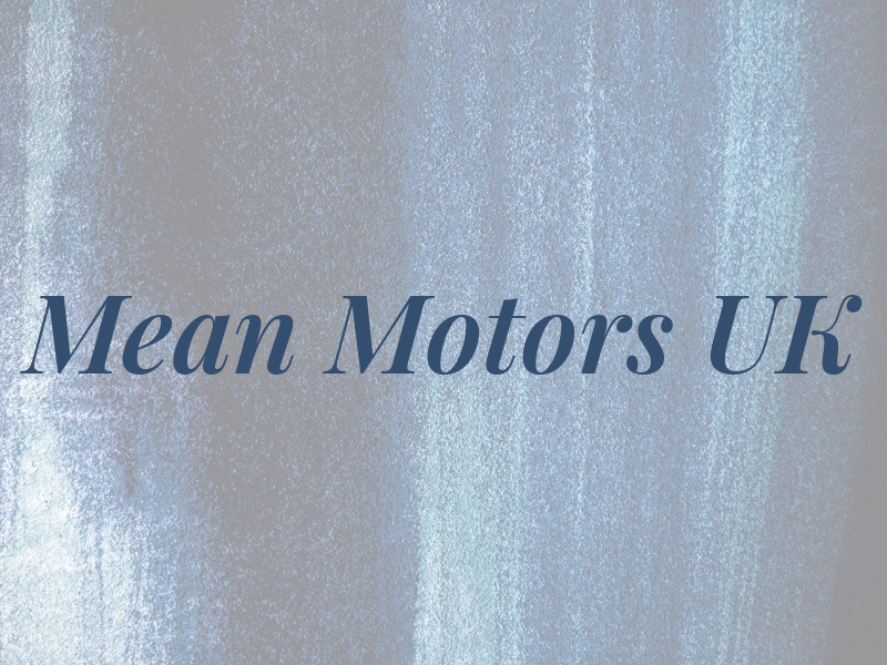 Mean Motors UK