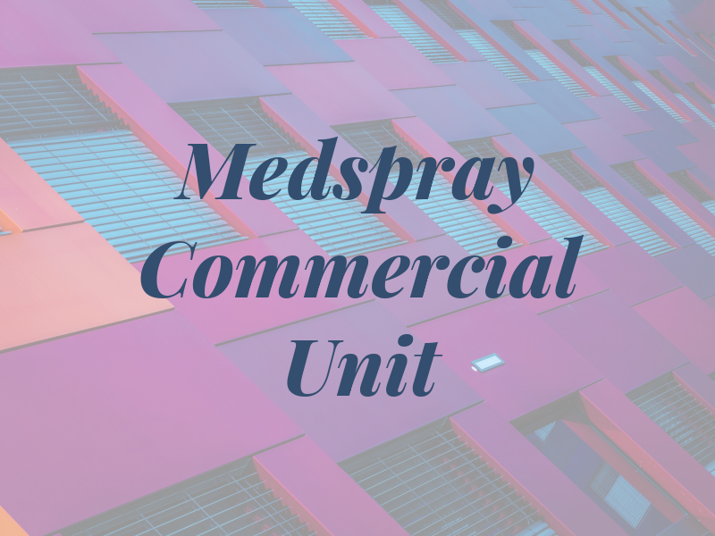 Medspray Commercial Top Unit