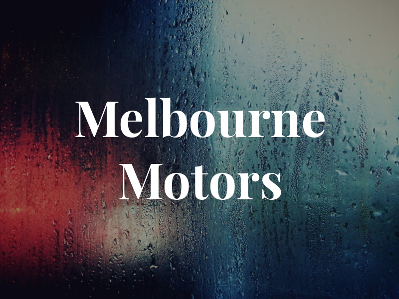 Melbourne Motors