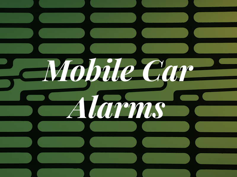 Mobile Car Alarms
