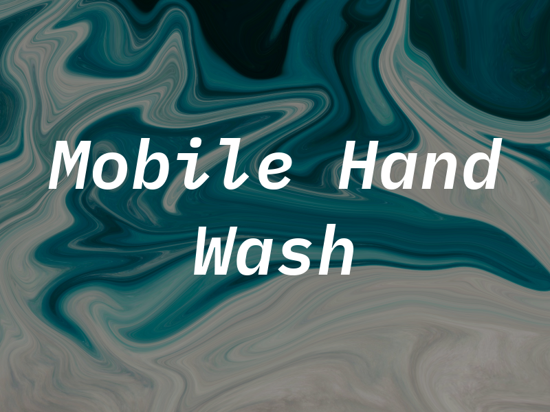 Mobile Hand CAR Wash