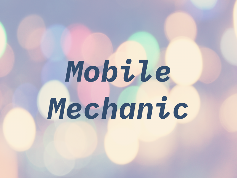 Mobile Mechanic