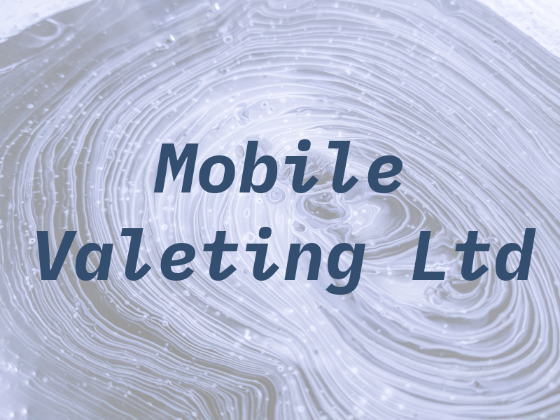 Mobile Valeting Ltd