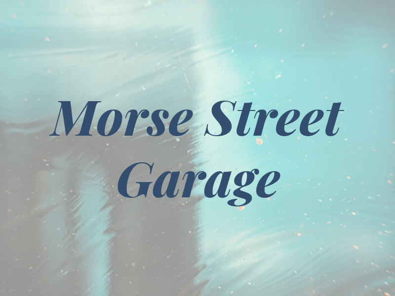 Morse Street Garage