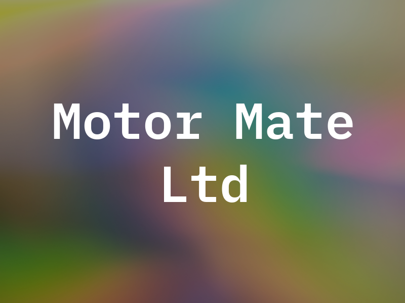 Motor Mate Ltd