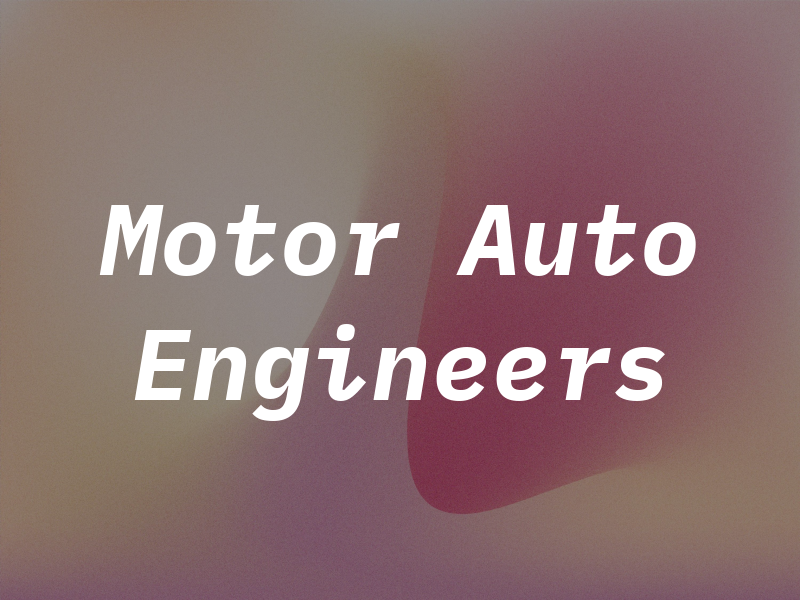 Motor Tek Auto Engineers