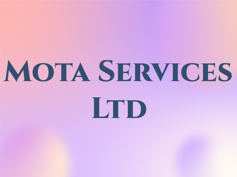Mota Services Ltd