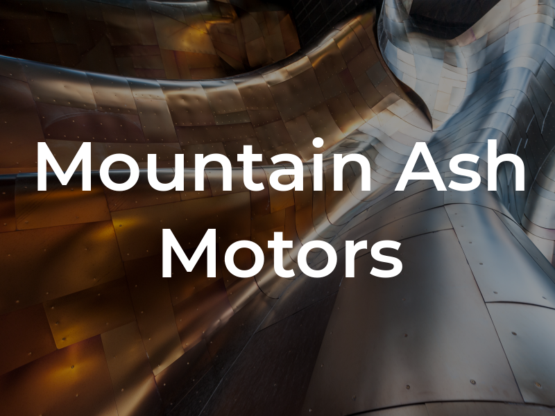 Mountain Ash Motors