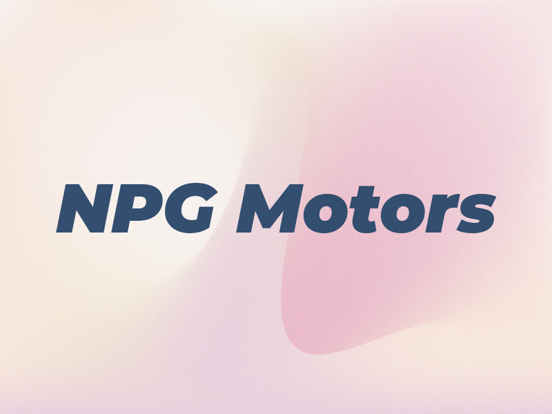 NPG Motors