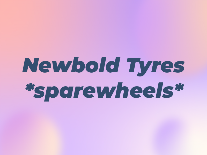 Newbold Tyres *sparewheels*