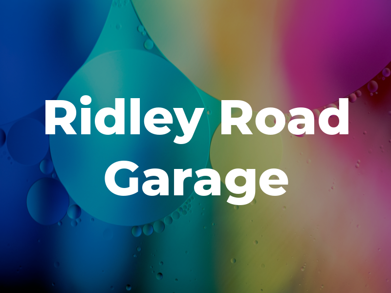 New Ridley Road Garage