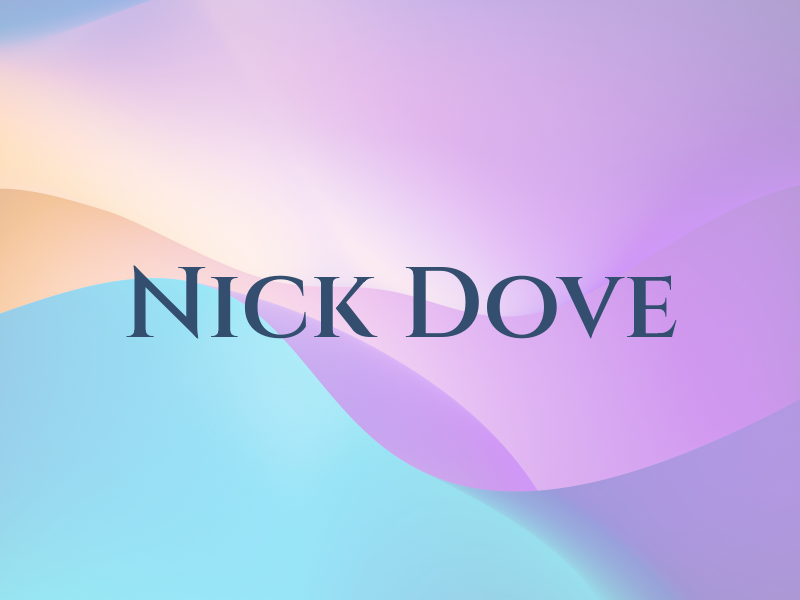 Nick Dove