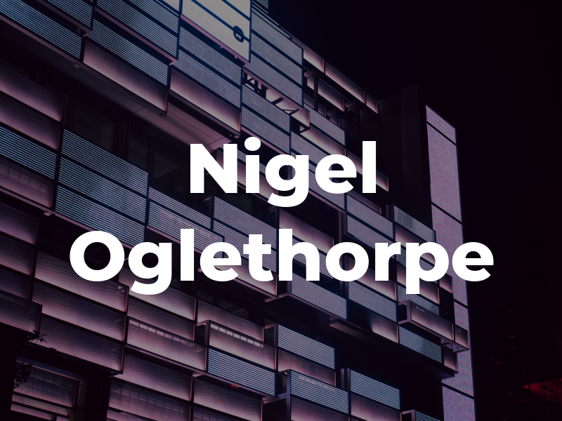 Nigel Oglethorpe