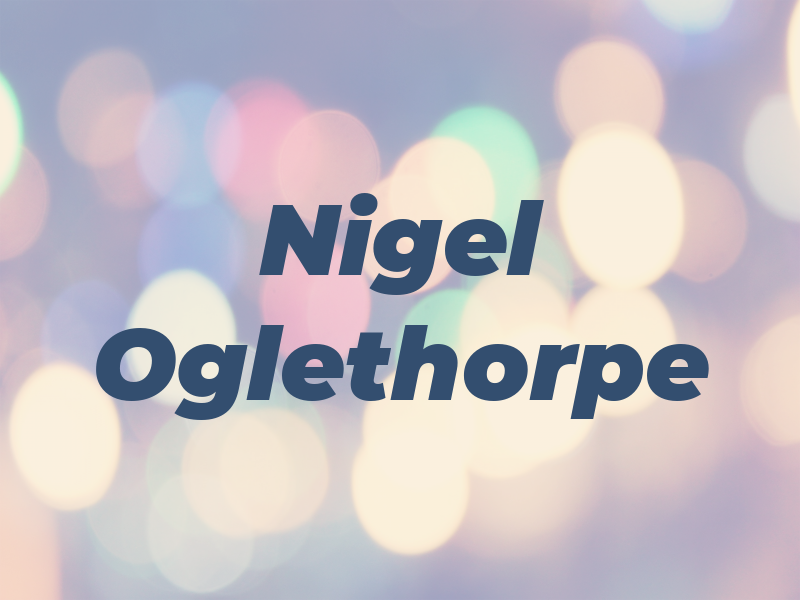 Nigel Oglethorpe