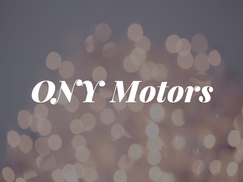 ONY Motors