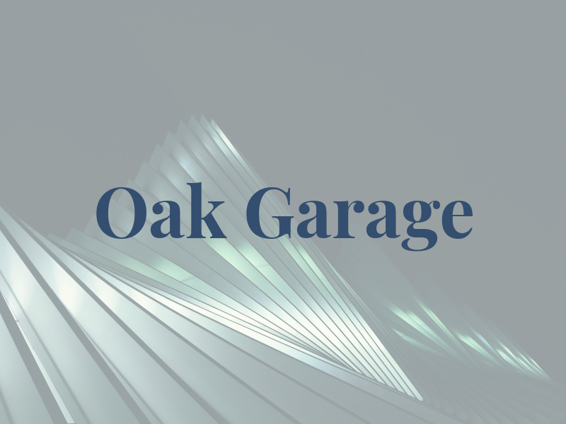 Oak Garage