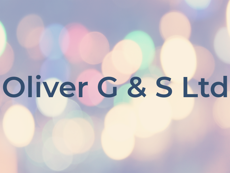 Oliver G & S Ltd