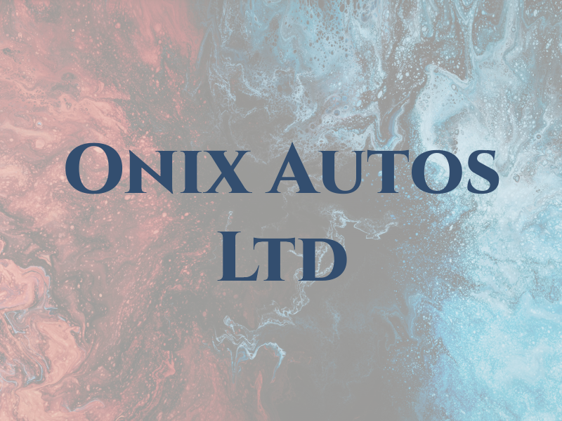 Onix Autos Ltd