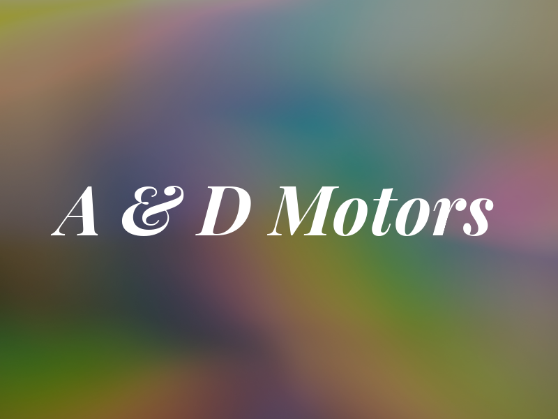 A & D Motors