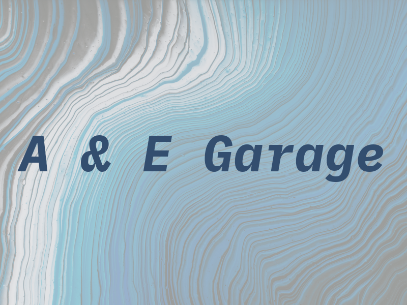 A & E Garage