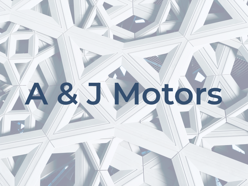 A & J Motors