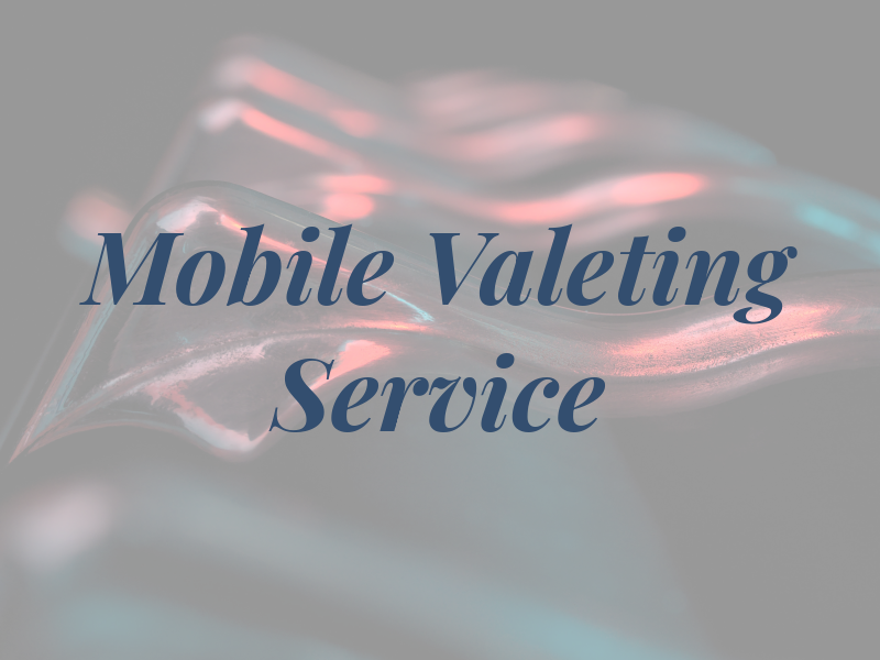 A D M Mobile Valeting Service