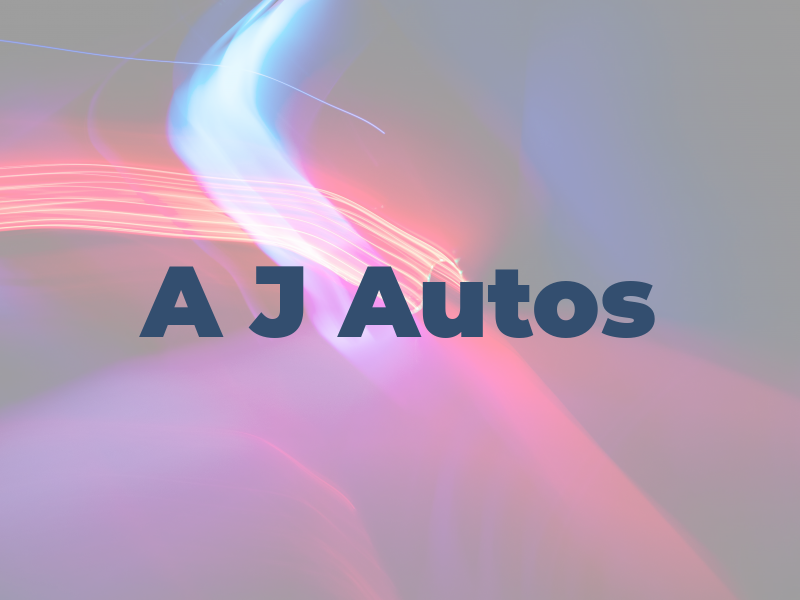 A J Autos