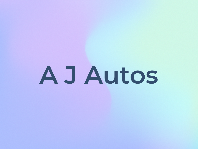 A J Autos