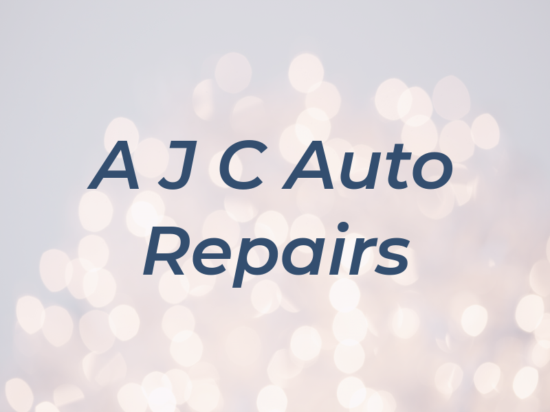 A J C Auto Repairs