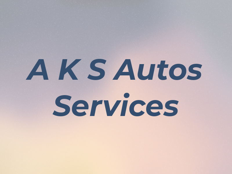 A K S Autos Services