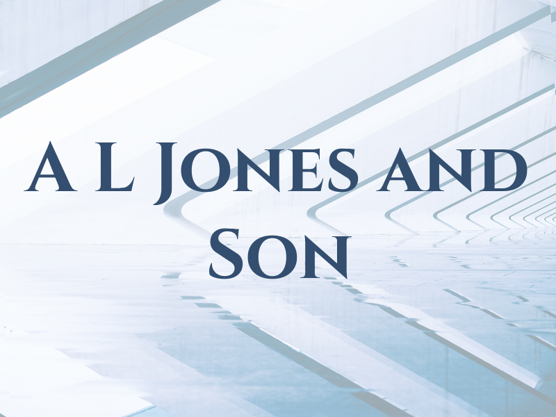 A L Jones and Son