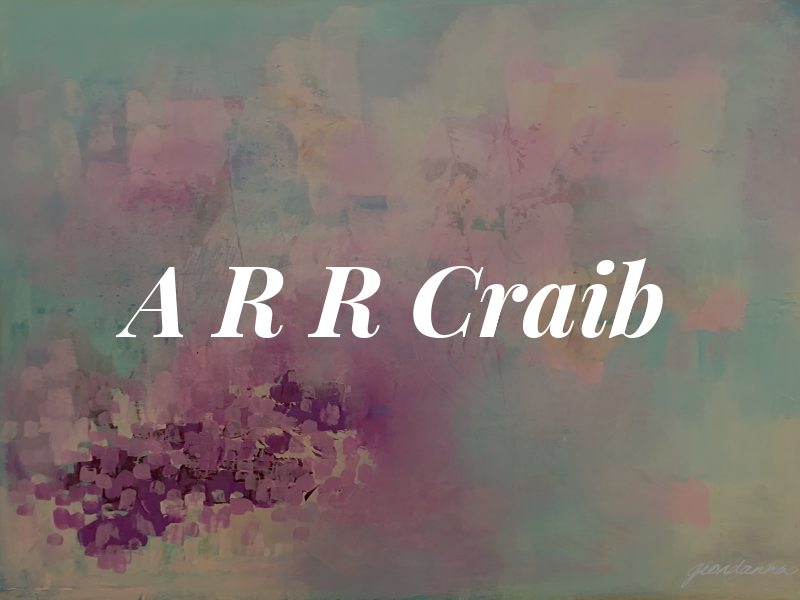 A R R Craib