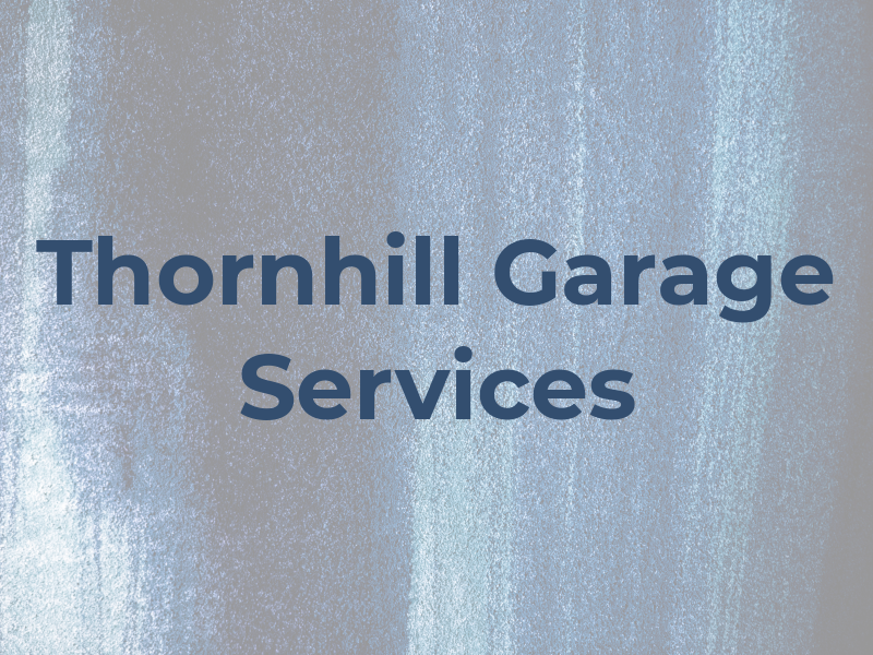 A R Thornhill Garage Services